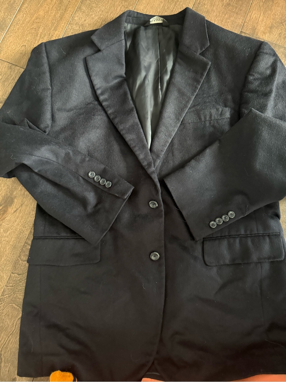 Jos A Banks 100% Cashmere Men's Navy Single-Breasted Blazer